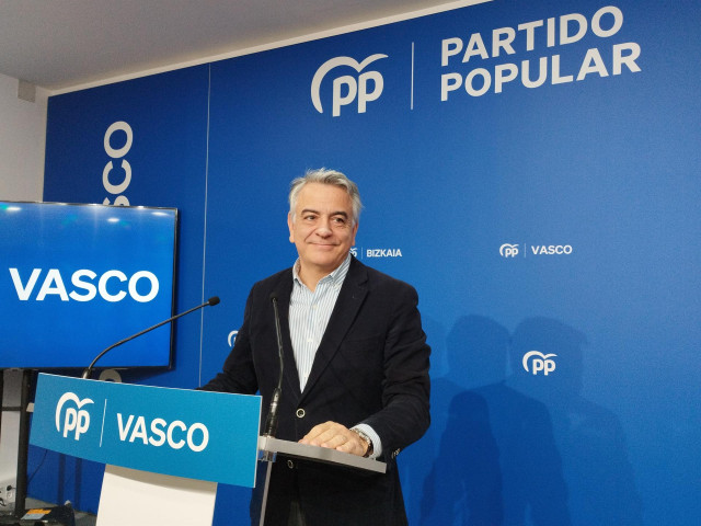 Archivo - El presidente del PP vasco, Javier de Andrés