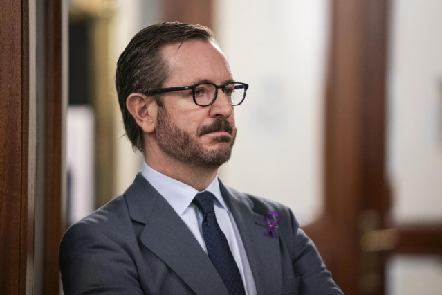 Archivo - El senador del PP Javier Maroto