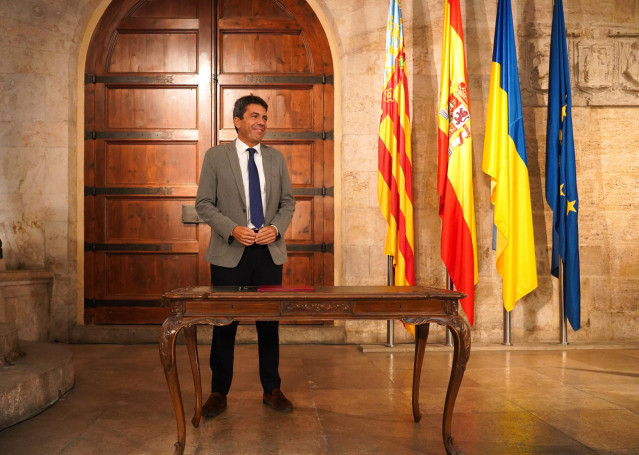 Archivo - El presidente de la Generalitat Valenciana, Carlos Mazón, en una imagen de archivo.
