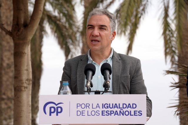 El vicesecretario de Coordinación Autonómica y Local y Análisis Electoral del PP, Elías Bendodo.