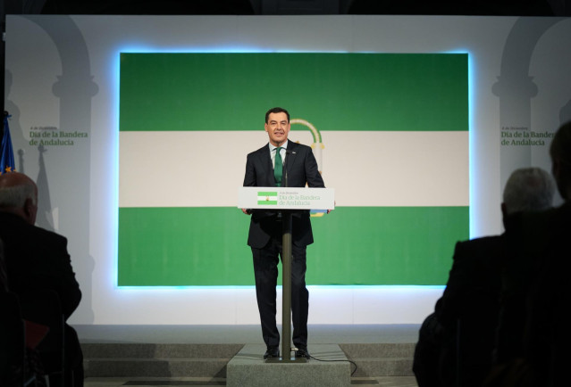 El presidente de la Junta de Andalucía, Juanma Moreno, archivo