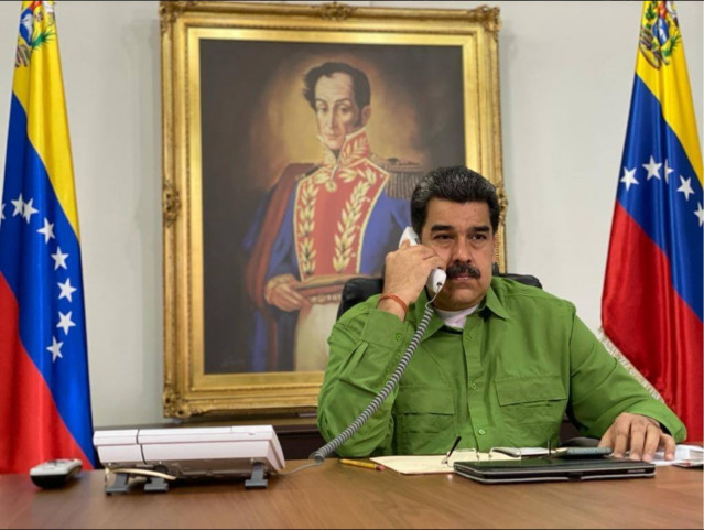 Archivo - Nicolás Maduro, en el Palacio de Miraflores