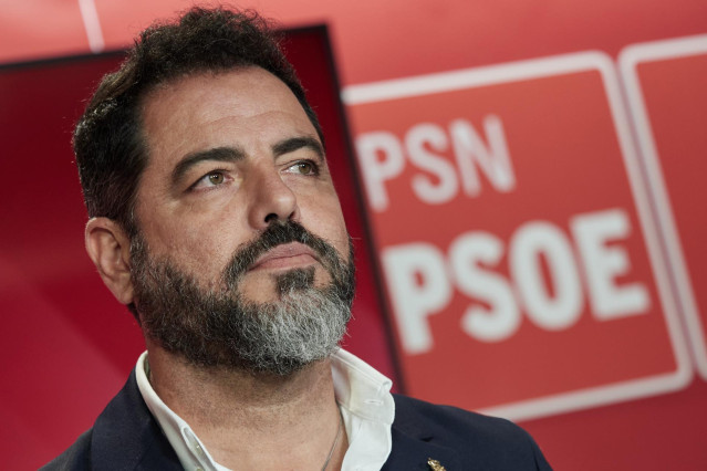El secretario de Organización del PSN y portavoz parlamentario, Ramón Alzórriz.