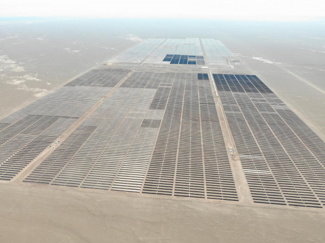 Archivo - Imagen de la planta solar 