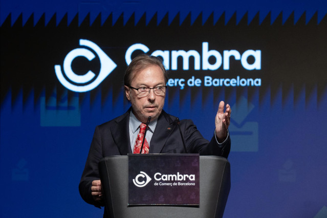 Archivo - El presidente de la Cámara, Josep Santacreu