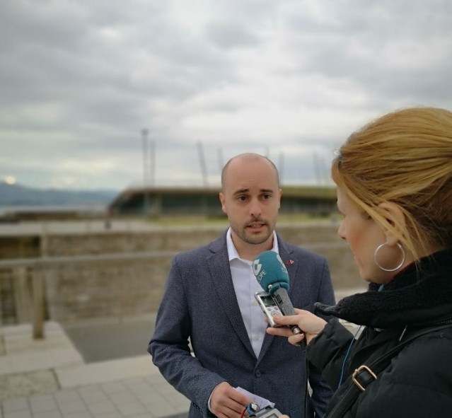 Ruiz Salmón en declaraciones a la prensa.