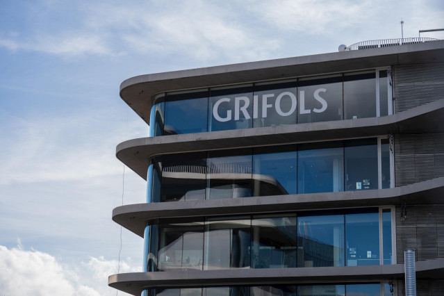 Sede de Grifols en Barcelona, a 9 de enero de 2023, en Sant Cugat del Vallès, Barcelona, Catalunya (España).