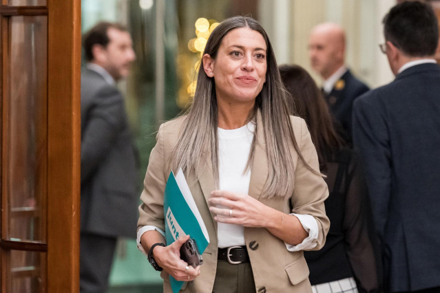 La diputada y portavoz de Junts en el Congreso, Miriam Nogueras