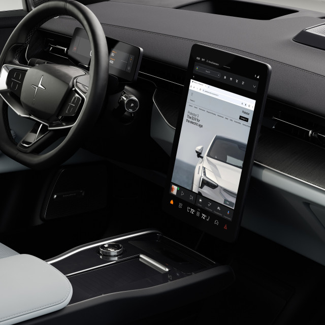 La nueva función de Google Chrome en un Polestar 2