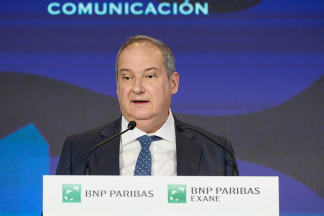 El ministro de Industria y Turismo, Jordi Hereu, interviene durante la primera jornada de la XIV edición de Spain Investors Day, en el Hotel Mandarin Oriental Ritz, a 10 de enero de 2024, en Madrid (España).