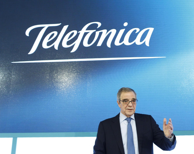 Archivo - César Alierta, presidente de Telefónica entre los años 2000 y 2016