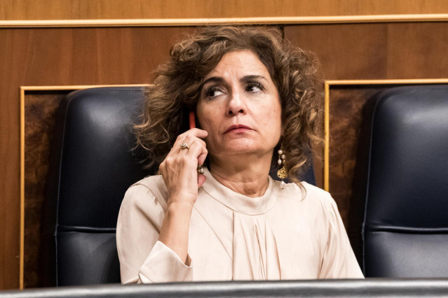 La vicepresidenta primera y ministra de Hacienda y Función Pública, María Jesús Montero