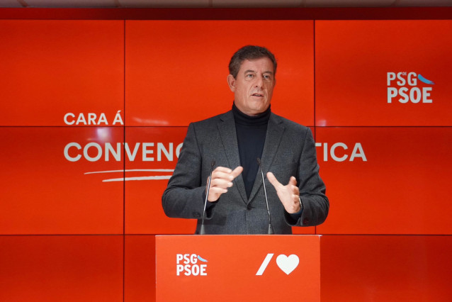 Archivo - El candidato del PSdeG a la presidencia de la Xunta, José Ramón Gómez Besteiro.