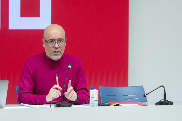 El secretario general de CCOO, Unai Sordo