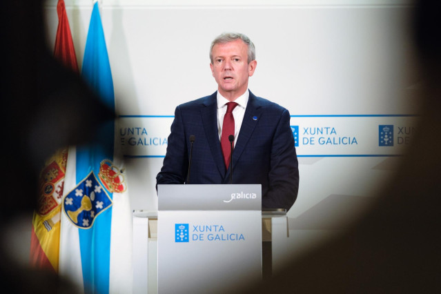 Rueda realiza declaraciones tras el Consello de la Xunta.
