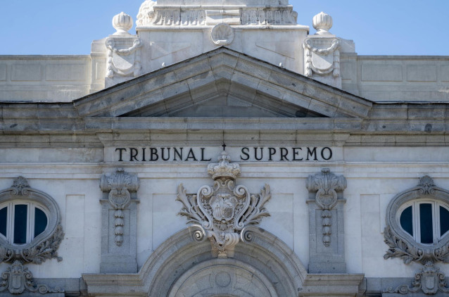 Archivo - El edificio del Tribunal Supremo