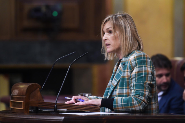 Archivo - La diputada del PNV Idoia Sagastizabal