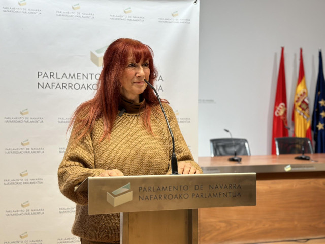 La portavoz parlamentaria de Vox, Maite Nosti