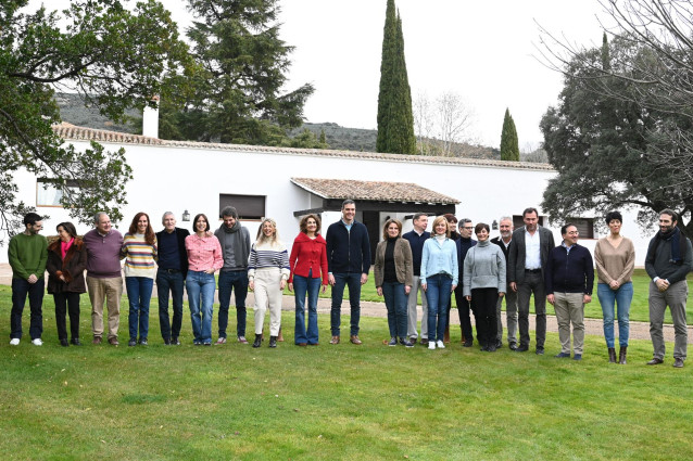 El Gobierno de Pedro Sánchez se reúne en la finca Quintos de Mora, en Los Yébenes (Toledo), para plantear la legislatura.