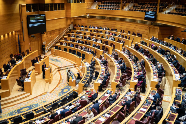 Archivo - El ministro de la Presidencia, Justicia y Relaciones con las Cortes, Félix Bolaños, interviene durante una sesión plenaria del Senado, a 12 de diciembre de 2023, en Madrid (España). Tras el Pleno del Congreso donde se ha realizado el primer deba