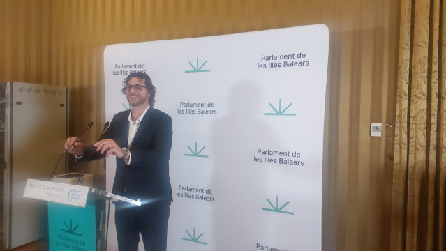 El portavoz del PP en el Parlament, Sebastià Sagreras. Archivo.