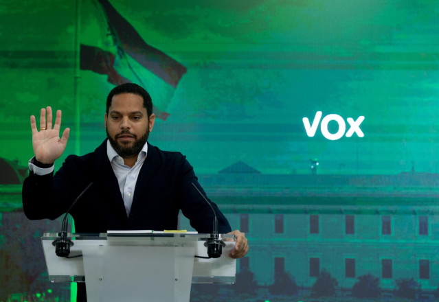 El secretario general de VOX, Ignacio Garriga.