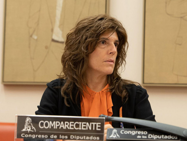 Archivo - La antigua secretaria de Estado de Asuntos Exteriores y Globales y nueva embajadora en Estados Unidos, Ángeles Moreno Bau