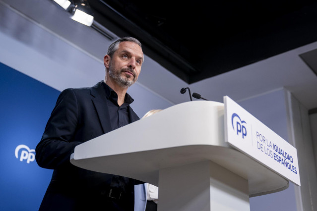 El vicesecretario de Economía del PP, Juan Bravo