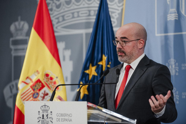 El delegado del Gobierno en la Comunidad de Madrid, Francisco Martin, comparece tras la reunión de coordinación sobre los dispositivos de seguridad para los eventos y celebraciones de Navidad, en la Delegación del Gobierno, a 21 de diciembre de 2023, en M