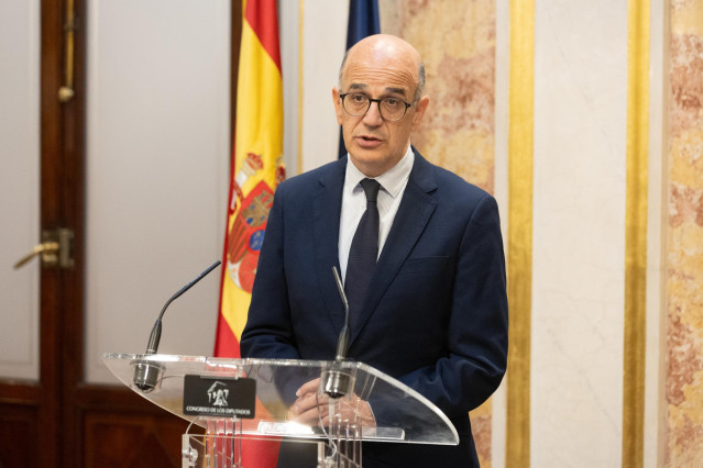 Archivo - El diputado de Unión del Pueblo Navarro (UPN) en el Congreso, Alberto Catalán.