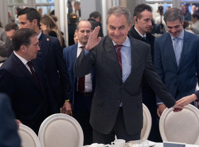 El expresidente del Gobierno José Luis Rodríguez Zapatero
