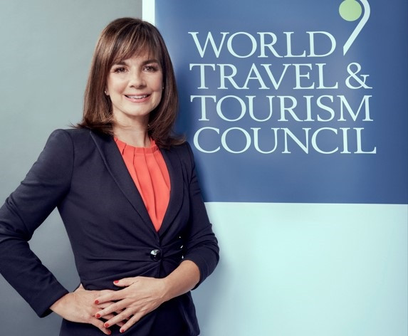 La presidenta y consejera delegada de WTTC, Julia Simpson