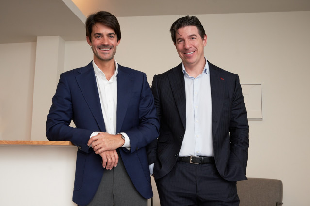 Los fundadores de Crescenta, Ramiro Iglesias y Eduardo Navarro