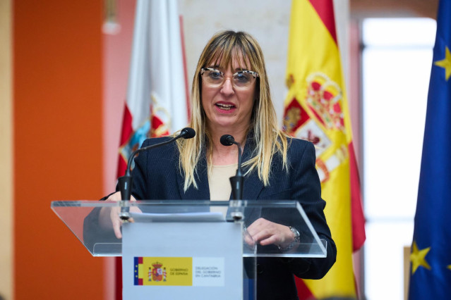 La delegada del Gobierno en Cantabria, Eugenia Gómez de Diego,  su toma de posesión.- Archivo