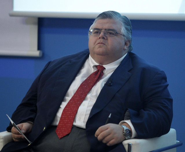 Archivo - Agustín Carstens, director general del Banco de Pagos Internacionales (BIS, por sus siglas en inglés).