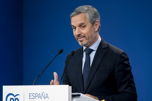 Archivo - El vicesecretario de Economía del PP, Juan Bravo