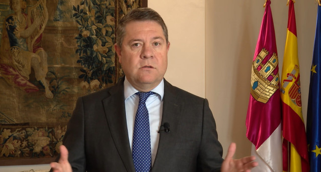 Archivo - El presidente de C-LM, Emiliano García-Page.