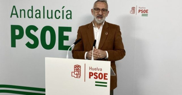 Juan Antonio García, secretario de Agricultura y Ganadería de la Ejecutiva Provincial del PSOE de Huelva.