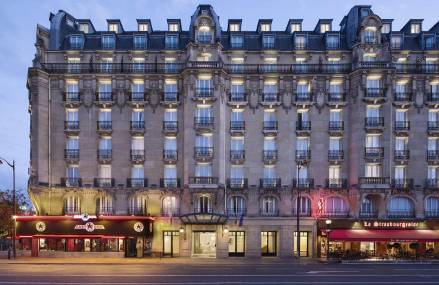Archivo - Fachada del hotel Paris Gare de L'Est