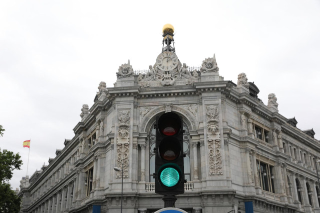 Archivo - Sede del Banco de España.