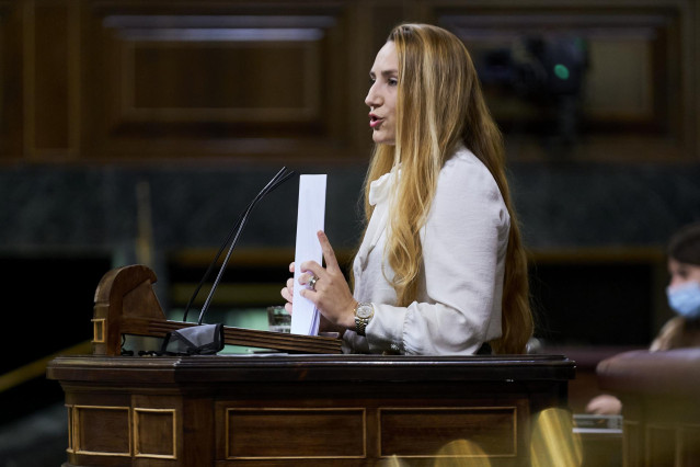 Archivo - La presidenta de Vox Baleares, Patricia de las Heras.