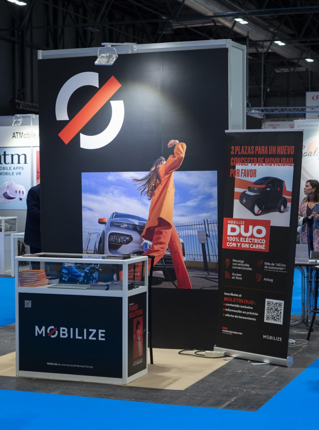 El stand de Mobilize en Fitur.
