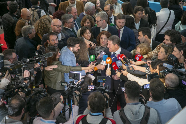 El presidente de C-LM, Emiliano García-Page, en Fitur