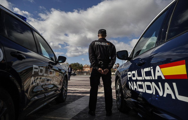 Archivo - Un agente de la Policía Nacional en una imagen de archivo