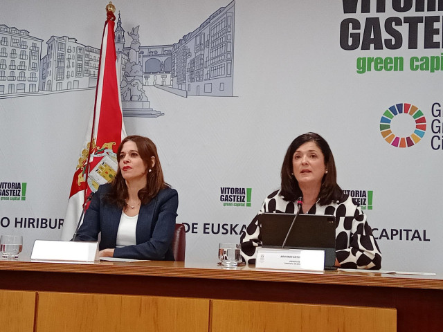 Maider Etxebarria y Beatriz Artolazabal