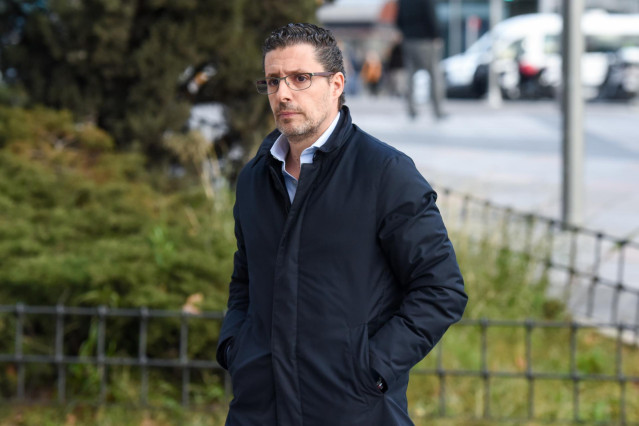 Archivo - El comisionista Alberto Luceño a su llegada a declarar en los juzgados de Plaza de Castilla