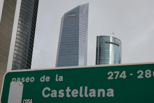Archivo - El Ayuntamiento de Madrid ha formalizado con Mutua Madrileña un contrato de promesa de alquiler de espacios en la Torre de Cristal para ser la sede de la Autoridad Europea de Lucha contra el Blanqueo de Capitales y Financiación del Terrorismo (A