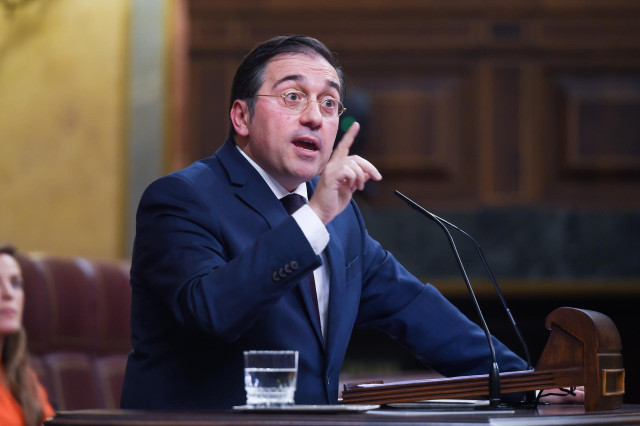 Archivo - El ministro de Asuntos Exteriores, Unión Europea y Cooperación, José Manuel Albares