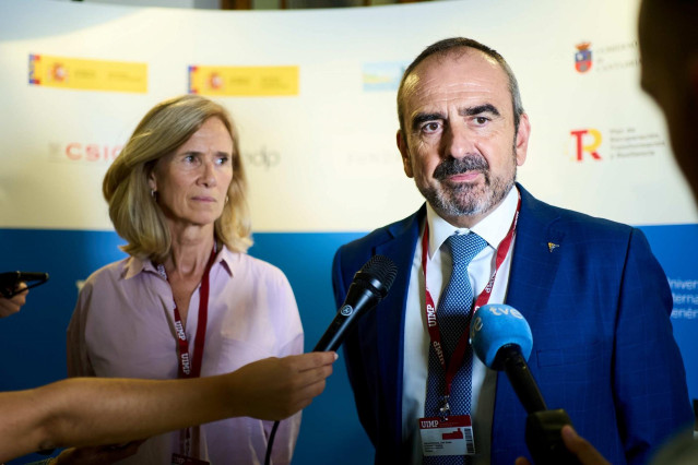 Archivo - Juan Tomás Hernani y Cristina Garmendia