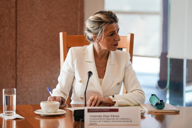 La vicepresidenta segunda del Gobierno y ministra de Trabajo y Economía Social, Yolanda Díaz
